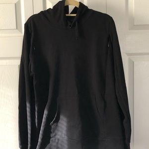 Black maternity/nursing hoodie